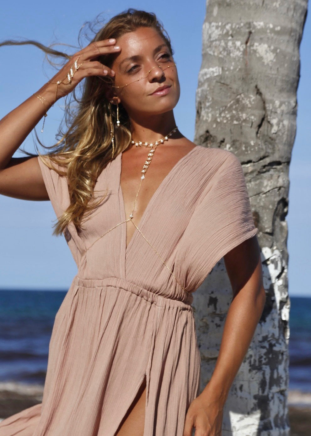 Venus Sand Dress