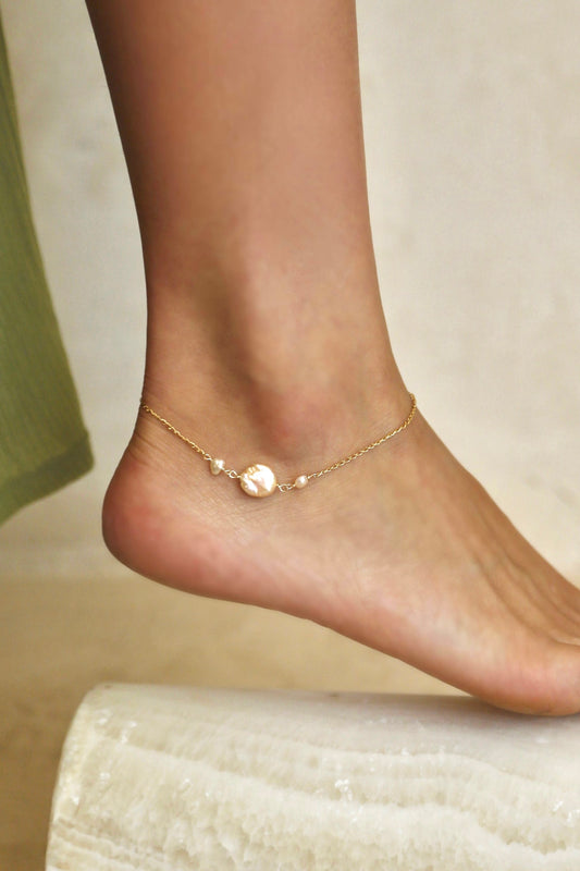 Pearly Anklet